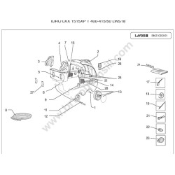 Lavor LKX 1515XP Drawing - 1