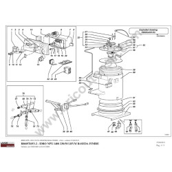 Lavor Original Parts for Pressure Cleaner LKX 31 TS 8.611.0160