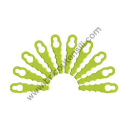 RAC158 10x BLADES AC + DC L.TRIMMERS