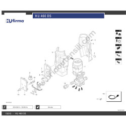 HUfirma Parts Diagram for Pressure Washer HU 460 DS - 2