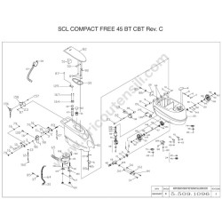 Lavor SCL COMPACT FREE 45BT CBT Rev. C Drawing - 2