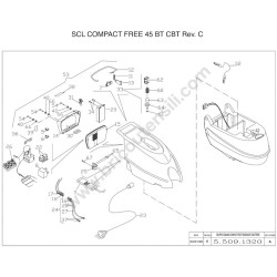 Lavor SCL COMPACT FREE 45BT CBT Rev. C Drawing - 3