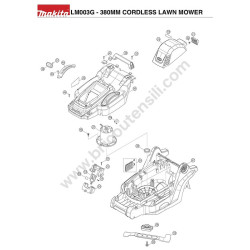 Makita Esploso LM003G - 1