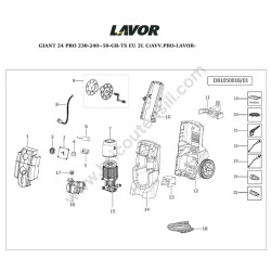 Lavor Esploso Idro Giant 24 PRO