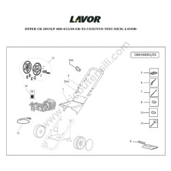 Lavor HYPER CR 2015LP Drawing