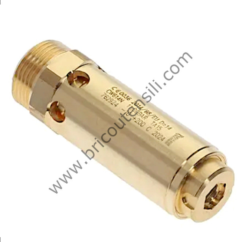 Valvola di sicurezza 3/4” * 11 bar 159 psi Omologata