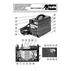 Ricambi Telwin per Saldatrici Bimax 105 Automatic