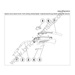 Ricambi Telwin per Torcia Saldatrici Bimax 105 Automatic