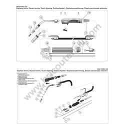 Telwin Spare Parts for Flux Welding Mastermig 500 - 822008 - 1