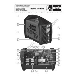 Ricambi Telwin per Saldatrice Inverter Tecnica 188 MPGE