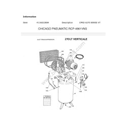 Chicago RCP-4961VNS Drawing
