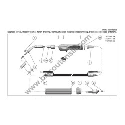 Telwin Spare Parts for Welding Inverter MAXIMA 200 Synergic - 1