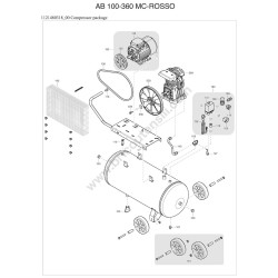 Fiac AB 100-360 MC-ROSSO Esploso