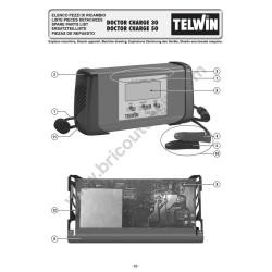 Telwin Spare Parts for Battery Chargers Doctor Charge 30 Drawing