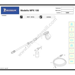 Michelin Esploso MPX 100 - 1