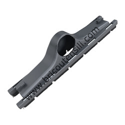 ACCESSORIO SETOLATO PER CORPO SPAZZOLA CON PINZE L300(SP.)