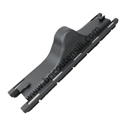 BRISTLED ACCESSORY FOR BRUSH BODY WITH CLIPS L=300(SP) - 1