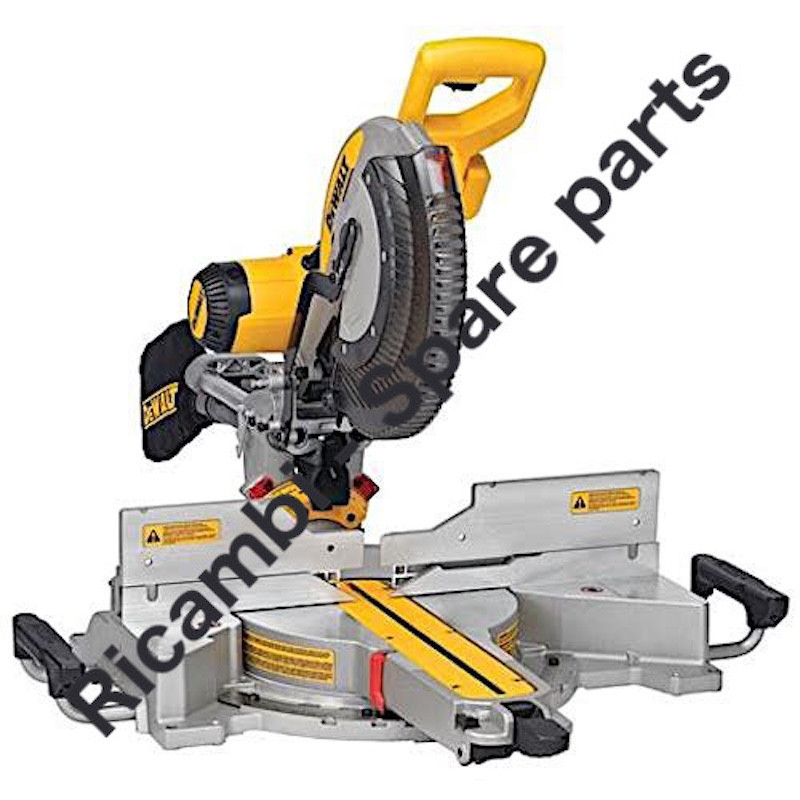 DEWALT Spare Parts for Radial Miter Saw DWS780 Type 12
