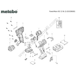 Metabo PowerMaxx BS 12 BL Q Drawing