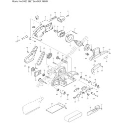 Makita Esploso 9920
