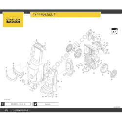 Stanley SXFPW26DSS-E Drawing