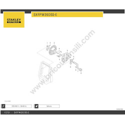 Stanley SXFPW26DSS-E Drawing - 1