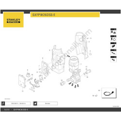 Stanley SXFPW26DSS-E Drawing - 2
