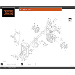 Black&Decker BXPW2000PE Drawing