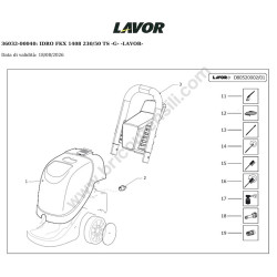 Lavor Esploso FKX 1408