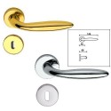 Maniglia per Porta con Rosetta Separata modello New Soft