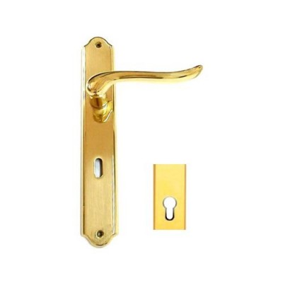 Brass Door Handle type Cigno