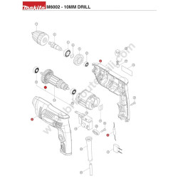 Makita M6002 drawing