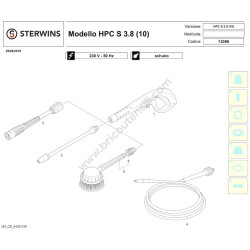 STERWINS Parts for Pressure Washer HPC S 3.8