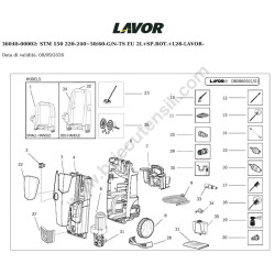 Lavor  STM 150 Drawing