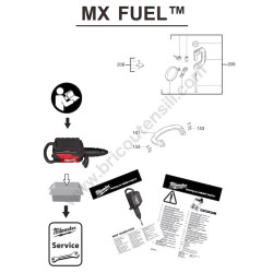 Milwaukee Esploso MXFHADO1000-0