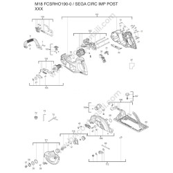 Milwaukee  M18FCSRHO190-0 Drawing