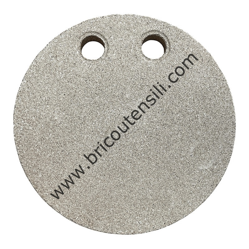 VERMICULITE PANEL THICKNESS 20MM DIAM. 290MM 2 HOLES