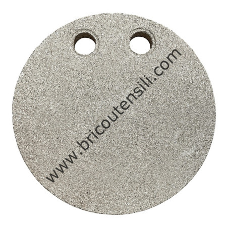 VERMICULITE PANEL THICKNESS 20MM DIAM. 290MM 2 HOLES