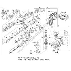 Milwaukee Esploso HD18HX-402C