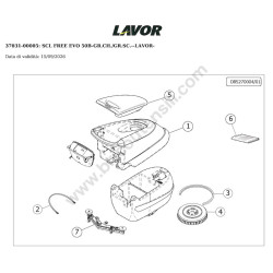 Lavor SCL FREE EVO 50B Drawing