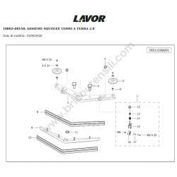 Lavor Esploso SCL FREE EVO 50B - 4