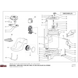 Lavor Original Parts for Pressure Cleaner RIO 1108 - 8.052.0806 - 1