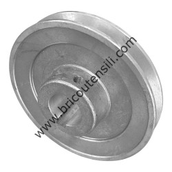 Pulley Kit D.120-1A Aluminium for Air Compressors ABAC - BALMA - 1