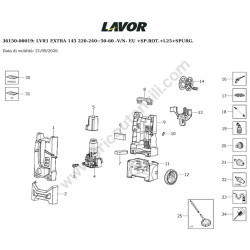 Lavor Esploso LVR1 EXTRA 145