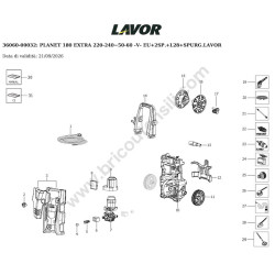 Lavor Esploso PLANET 180 EXTRA
