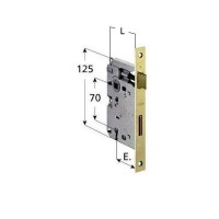 Locks-Mortice Square Border Patent Lock