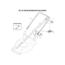 Castelgarden  XC 53 SE Drawing - 3