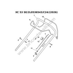 Castelgarden Esploso XC 53 SE - 4