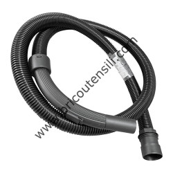 FLEXIBLE HOSE 2M D.32 COMPLETE WITH CURVED END FOR SILENT - 1