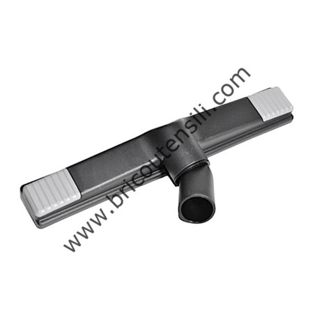 BRUSH BODY, D.37 L=400 (SP) WITH CLAMPS, GREY RAL 7046